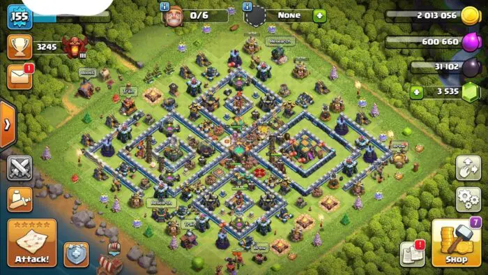 TH14 COC Account With 3.5K Gems - Image 2