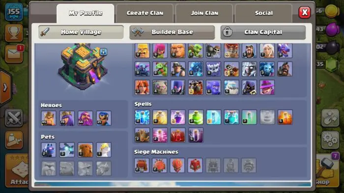 TH14 COC Account With 3.5K Gems - Image 3