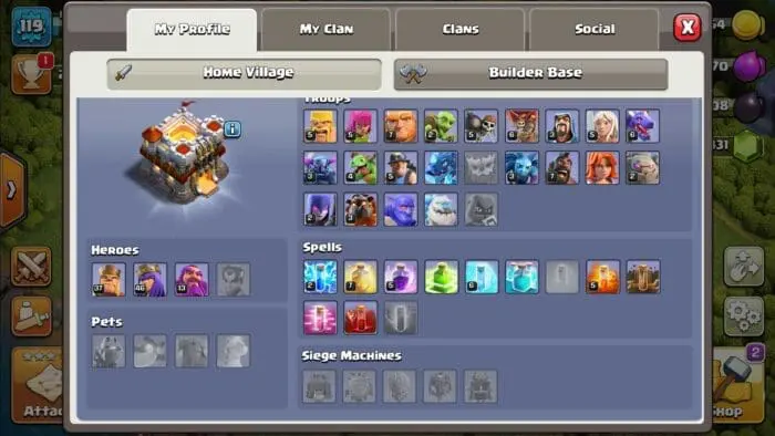 TH11 K37 Q46 GW13 - COC Account - Image 3