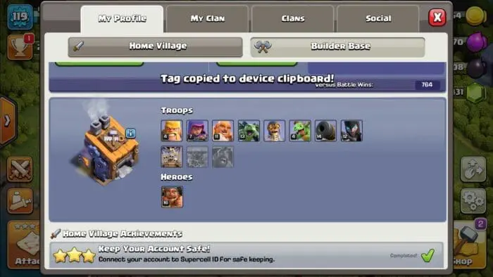 TH11 K37 Q46 GW13 - COC Account - Image 5