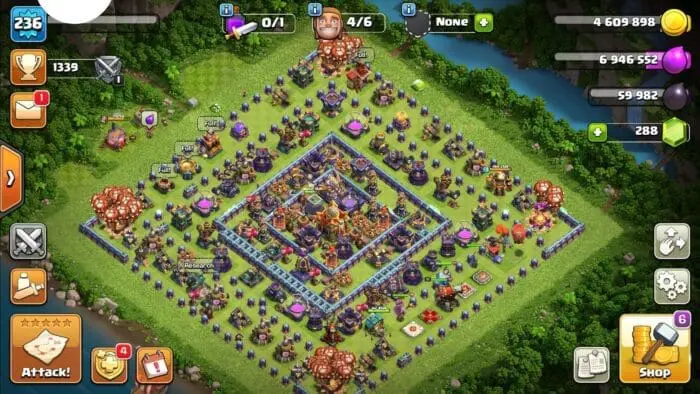 TH16 COC Account With Good Heroes And Troops - Image 2