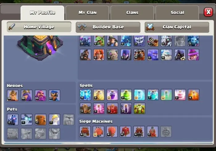 GrindSwap - Screenshot 20240415 011848 Clash of Clans