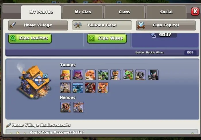 GrindSwap - Screenshot 20240508 181403 Clash of Clans