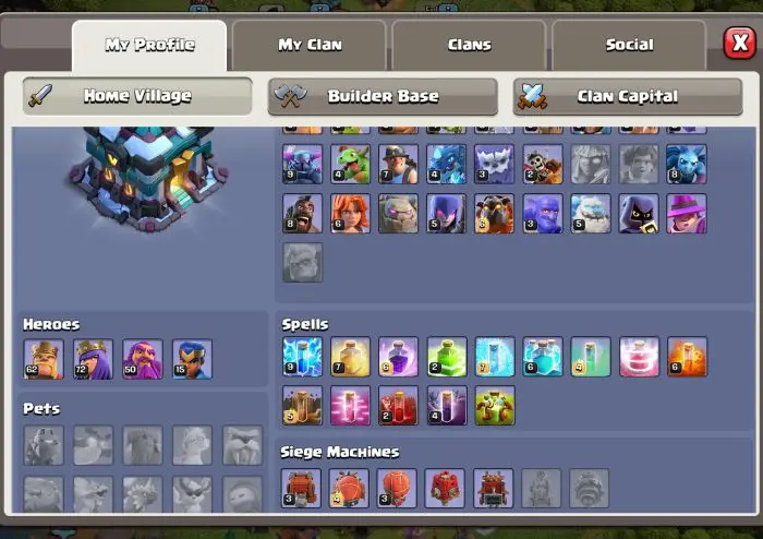 GrindSwap - Screenshot 20240814 004300 Clash of Clans 1