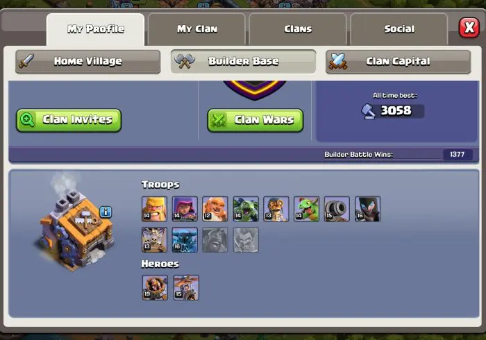 GrindSwap - Screenshot 20240814 011011 Clash of Clans 1